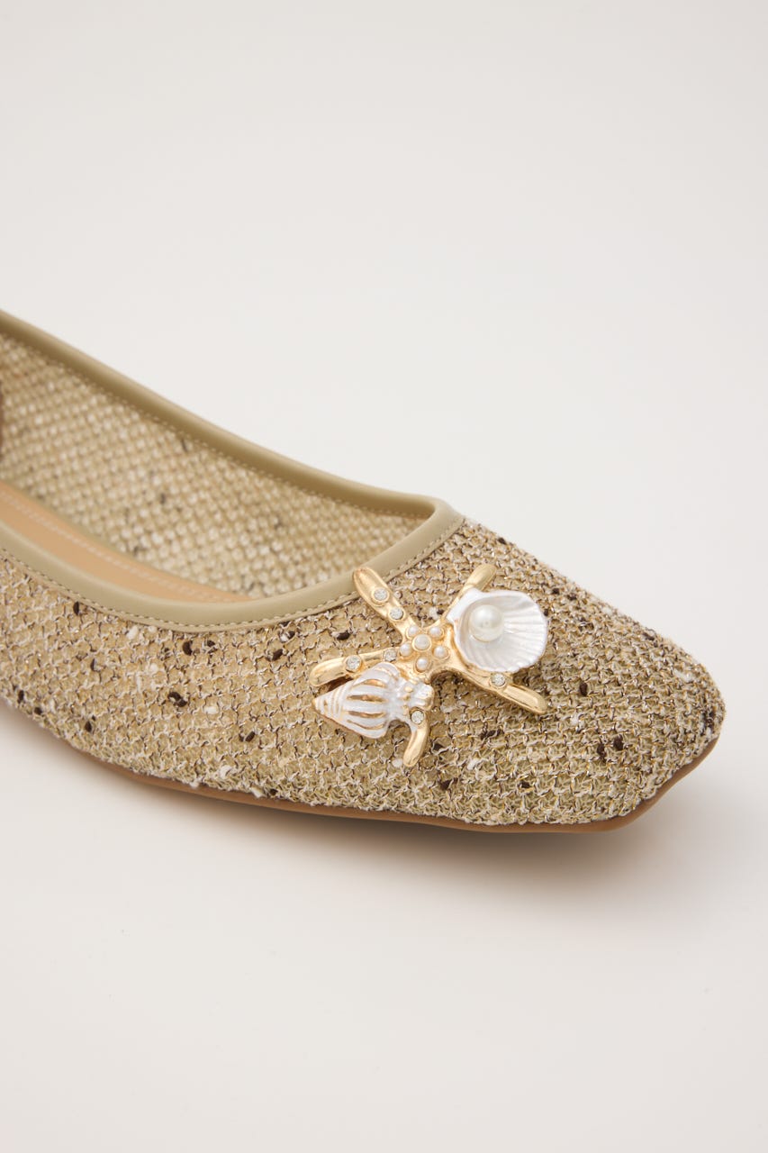 マリンフラットショーズ M/BEG 24.5cm