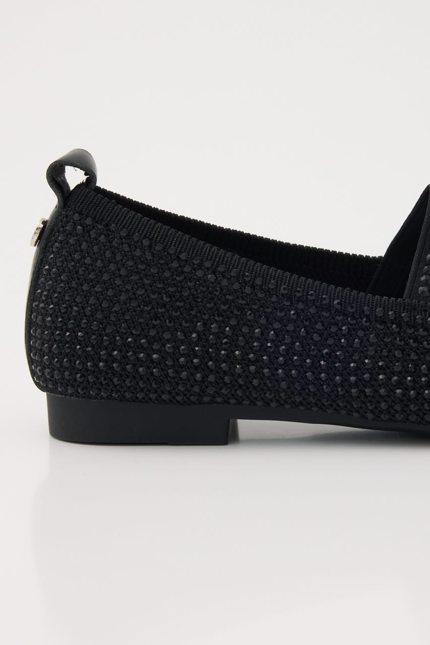 バレエストーンフラット BLK 22.5cm