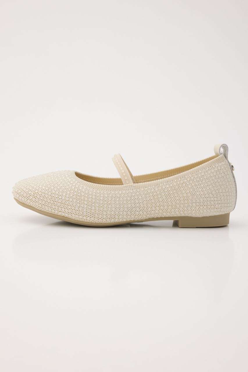 バレエストーンフラット WHT 23.0cm
