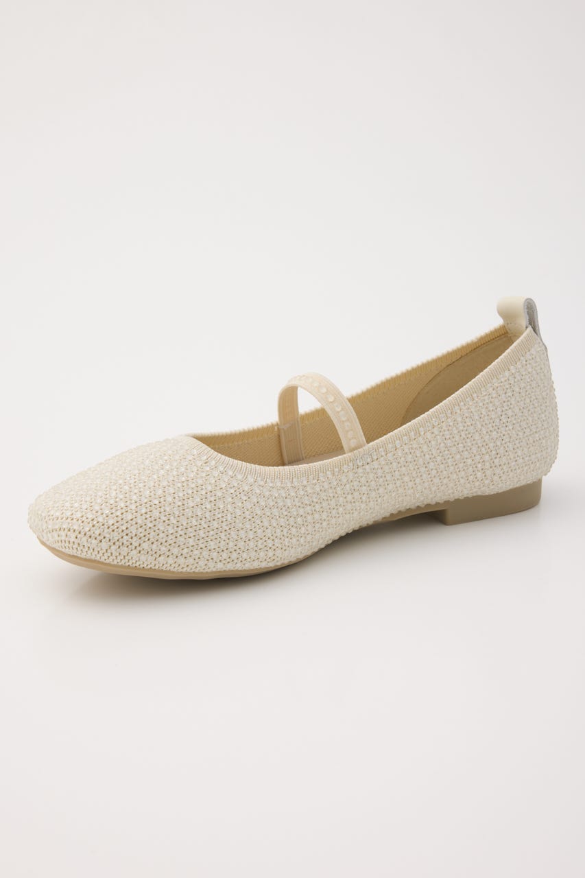 バレエストーンフラット WHT 23.0cm