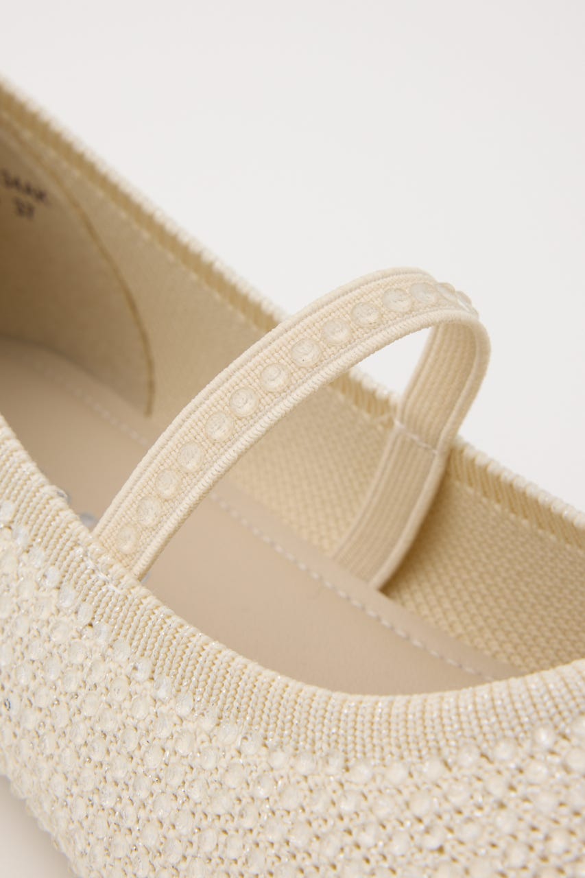 バレエストーンフラット WHT 23.0cm