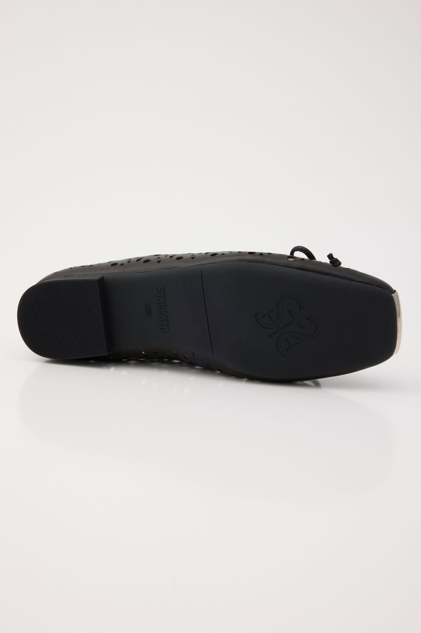 ヤムーシャドーライトフラット BLK 24.5cm