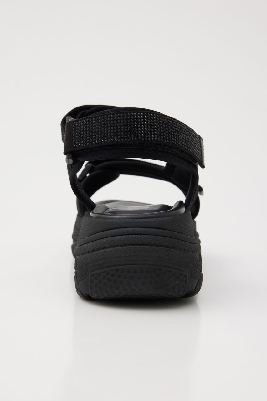 ギャラクシースポーティーサンダル BLK 22.0cm