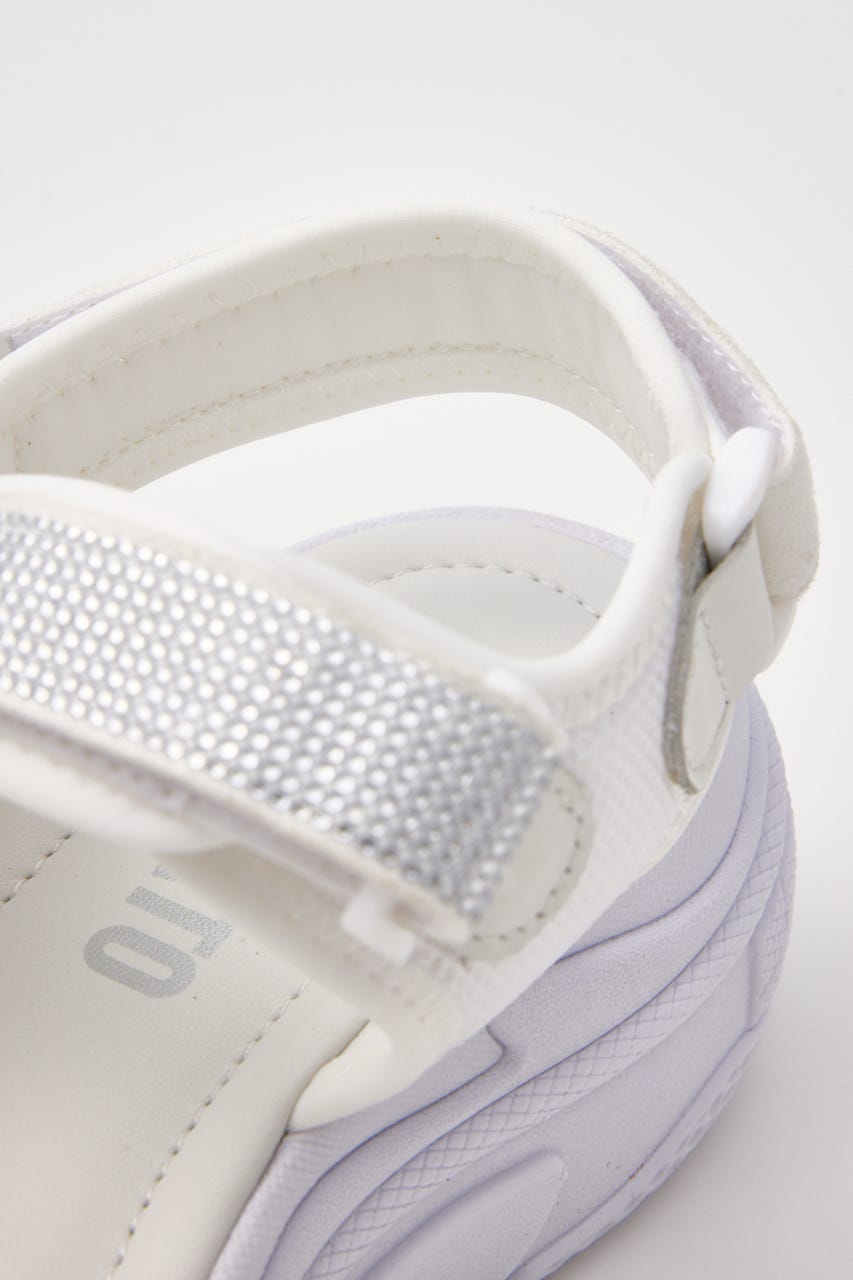 ギャラクシースポーティーサンダル WHT 25.0cm