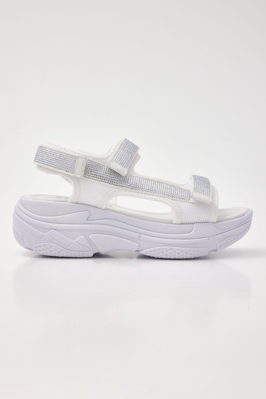 ギャラクシースポーティーサンダル WHT 25.0cm