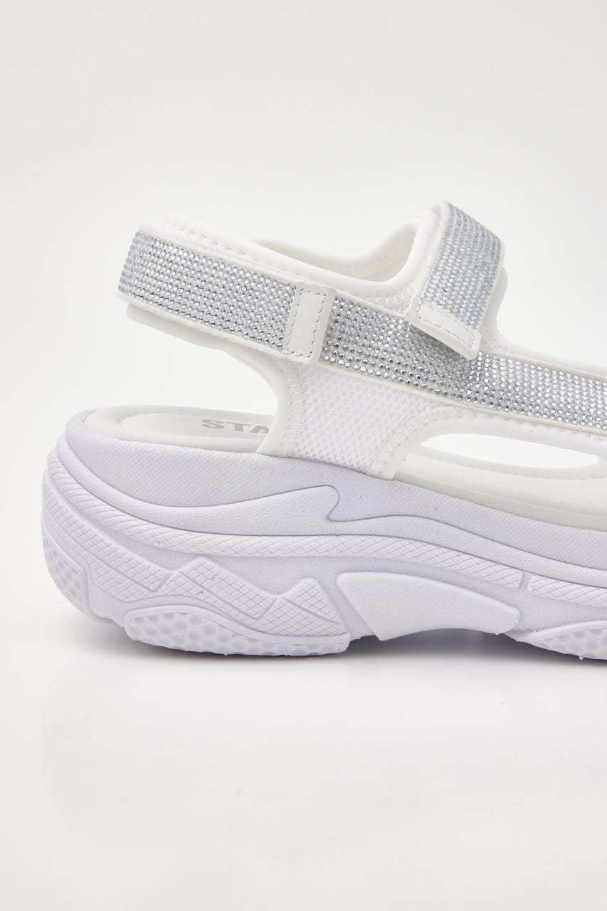 ギャラクシースポーティーサンダル WHT 25.0cm