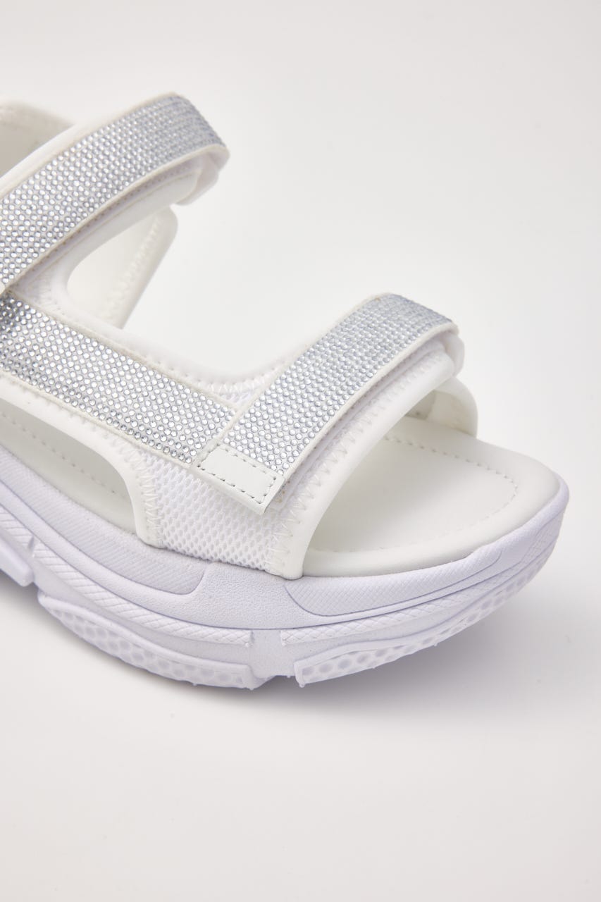 ギャラクシースポーティーサンダル WHT 25.0cm