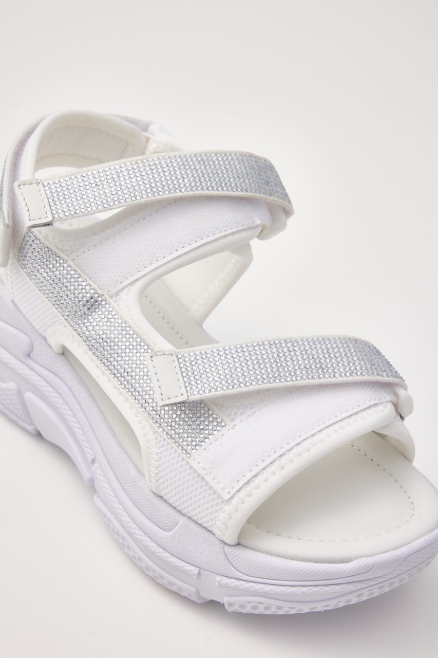 ギャラクシースポーティーサンダル WHT 25.0cm