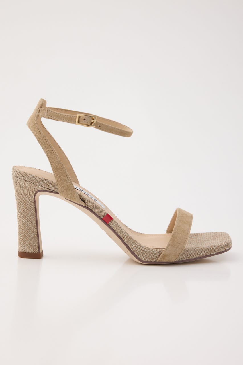 サファリヒールサンダル D/BEG 24.0cm