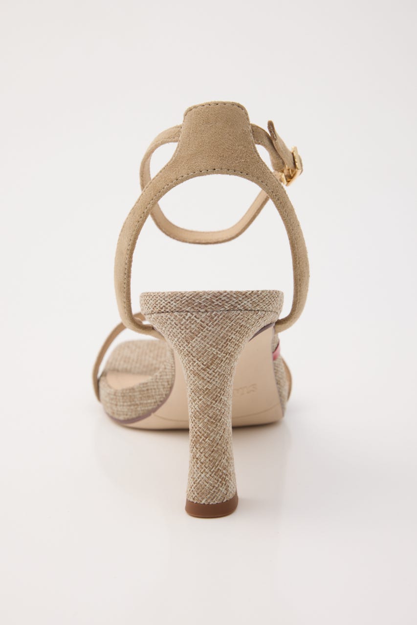 サファリヒールサンダル D/BEG 24.0cm