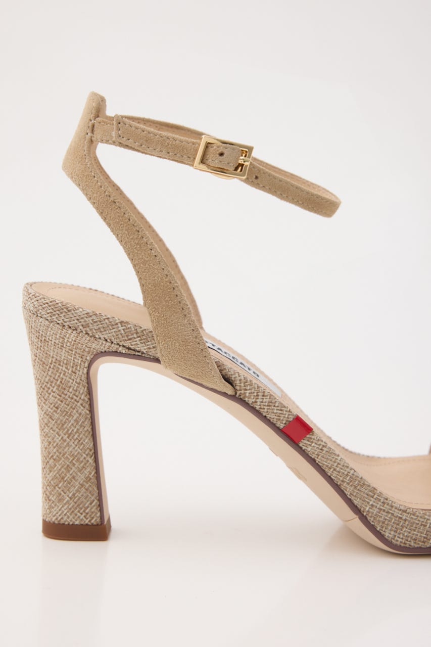 サファリヒールサンダル D/BEG 24.0cm