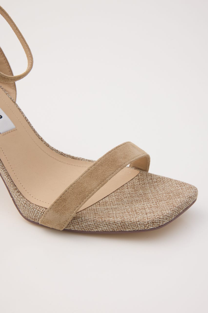 サファリヒールサンダル D/BEG 24.0cm