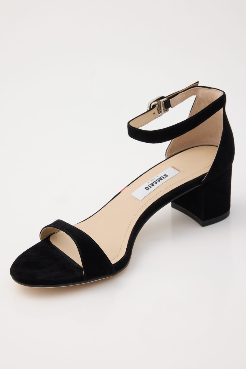 アーバンアンクルサンダル BLK 23.0cm