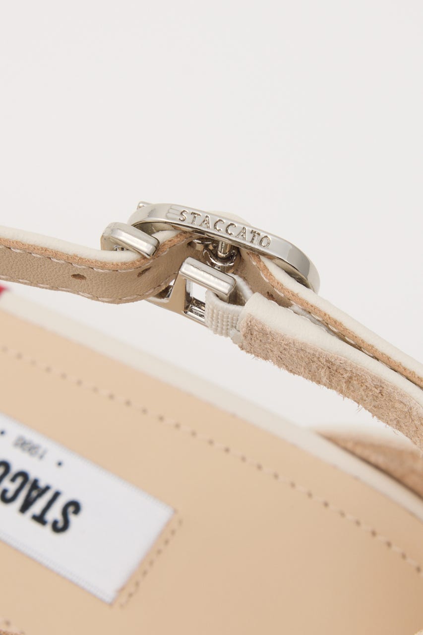 アーバンアンクルサンダル WHT 24.5cm