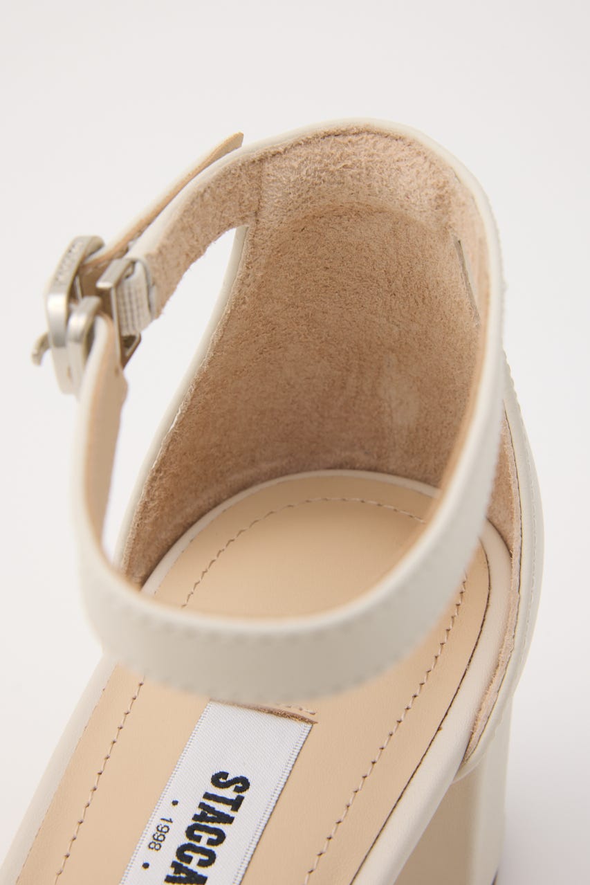 アーバンアンクルサンダル WHT 24.5cm