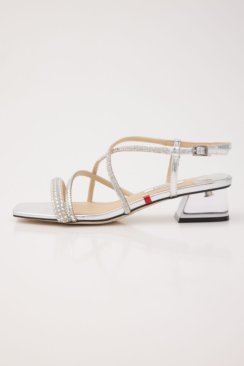 ジャスミングリタリングサンダル SLV 24.0cm