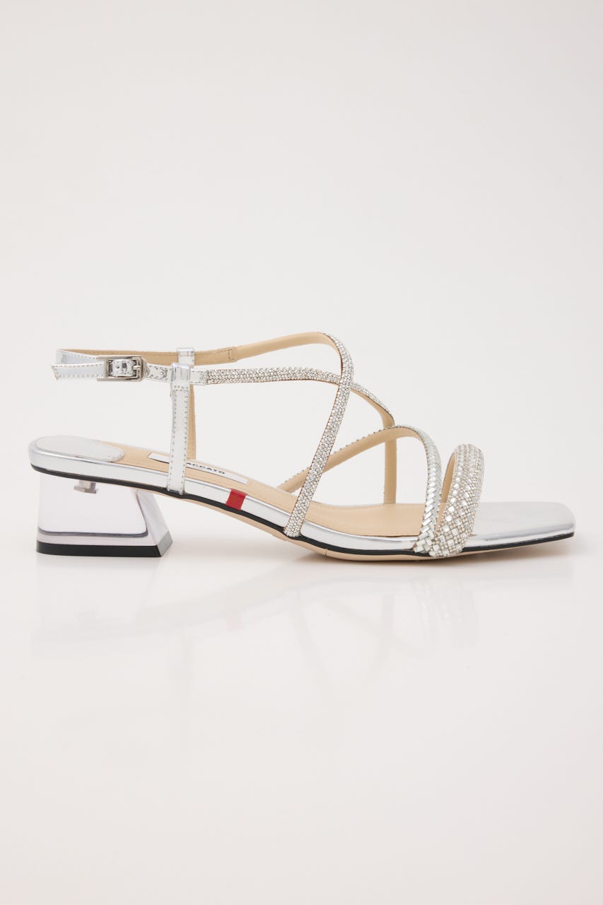 ジャスミングリタリングサンダル SLV 24.0cm