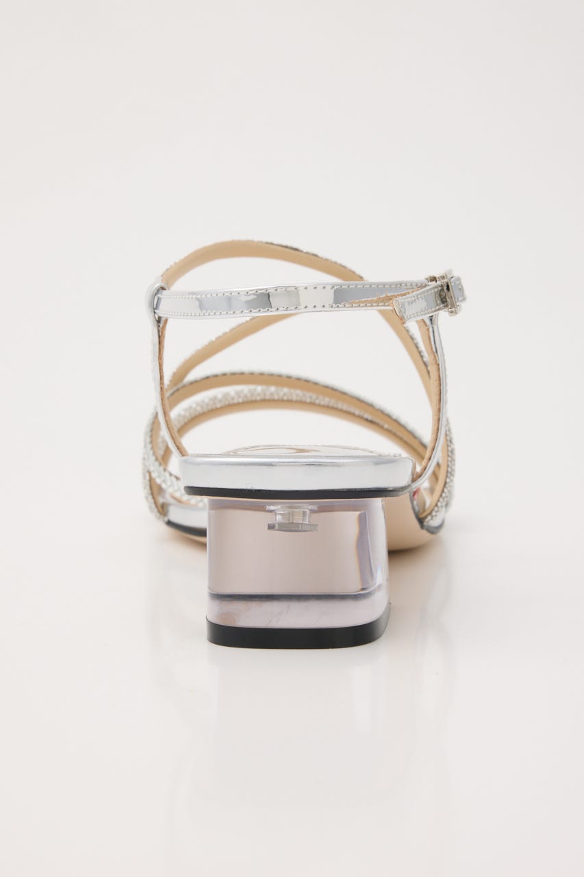 ジャスミングリタリングサンダル SLV 24.0cm