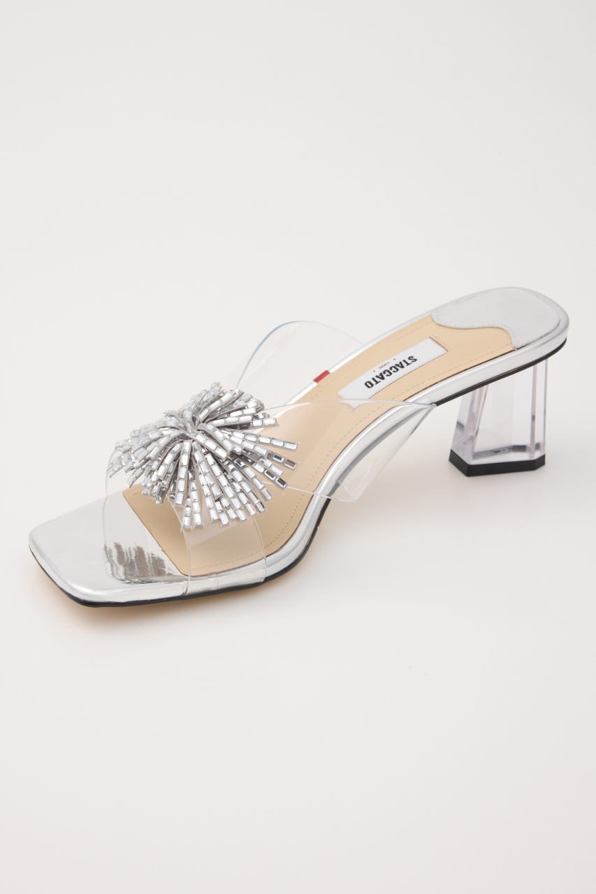 アルビジアヌーディーサンダル SLV 22.0cm