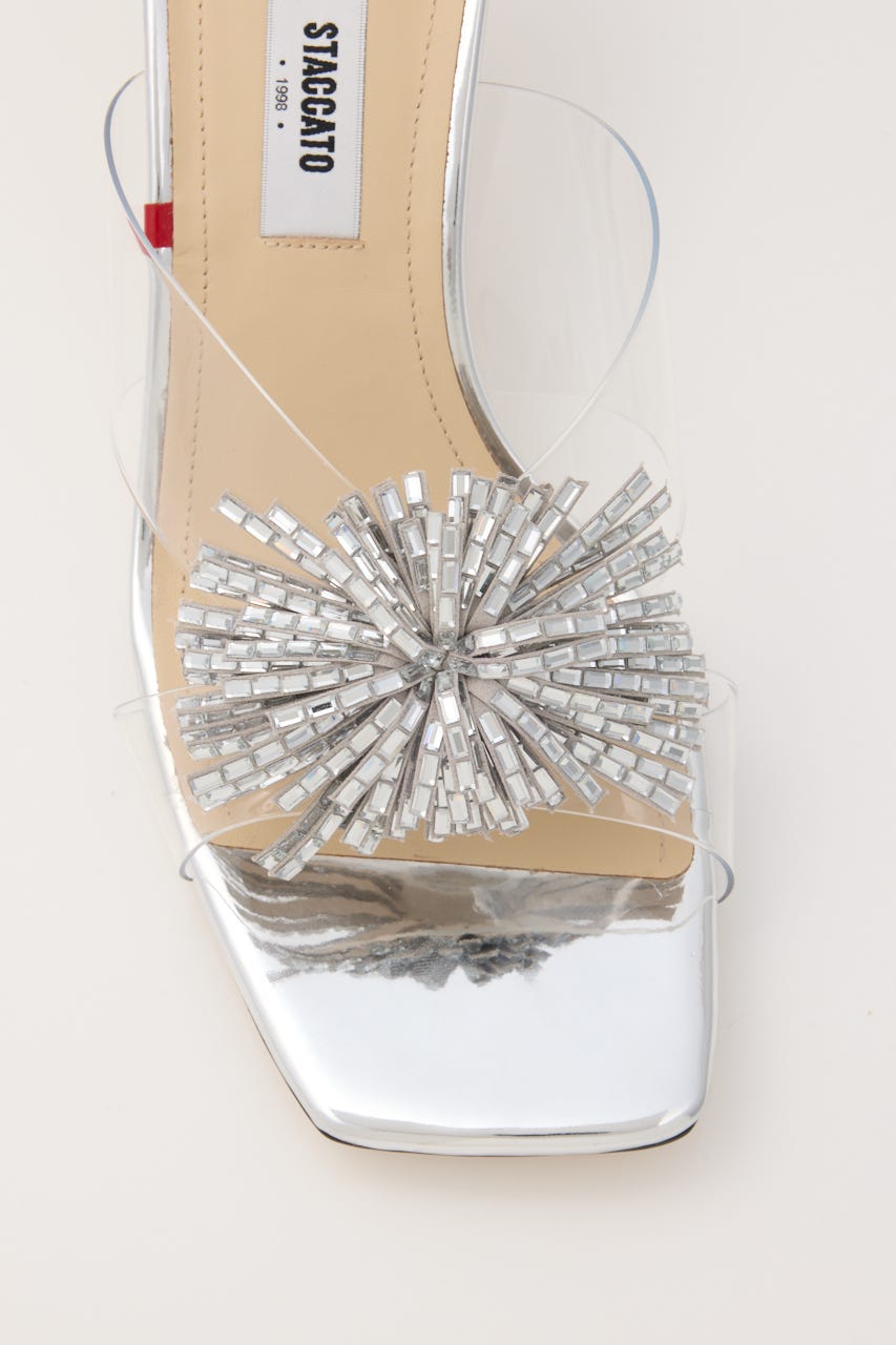 アルビジアヌーディーサンダル SLV 22.0cm