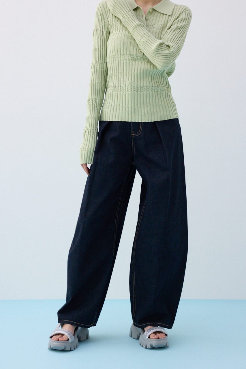 コスモスラギッドソールサンダル SLV 23.5cm