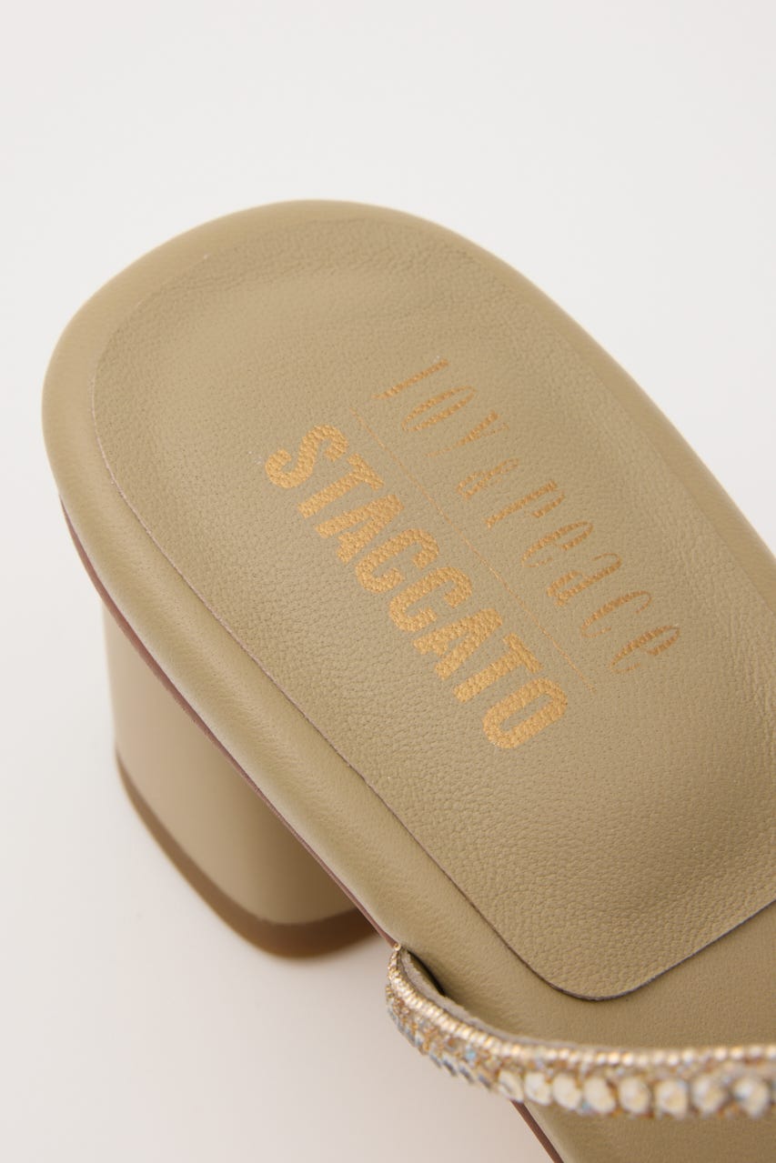 ナーディヤミュールサンダル GLD 24.5cm