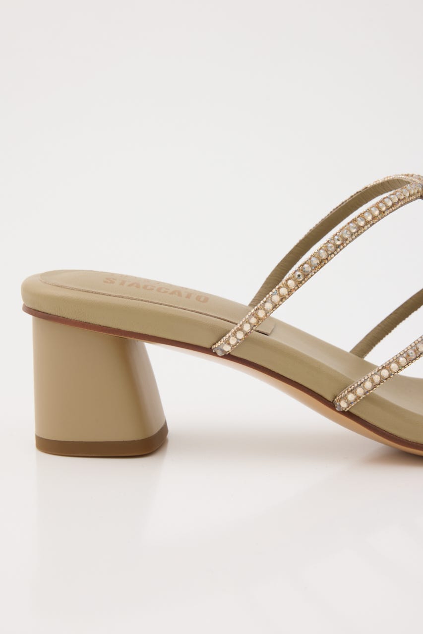 ナーディヤミュールサンダル GLD 24.5cm