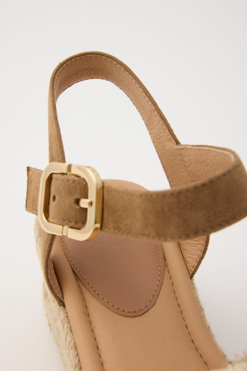 クロシェエスパドリーユサンダル ECRU 24.0cm