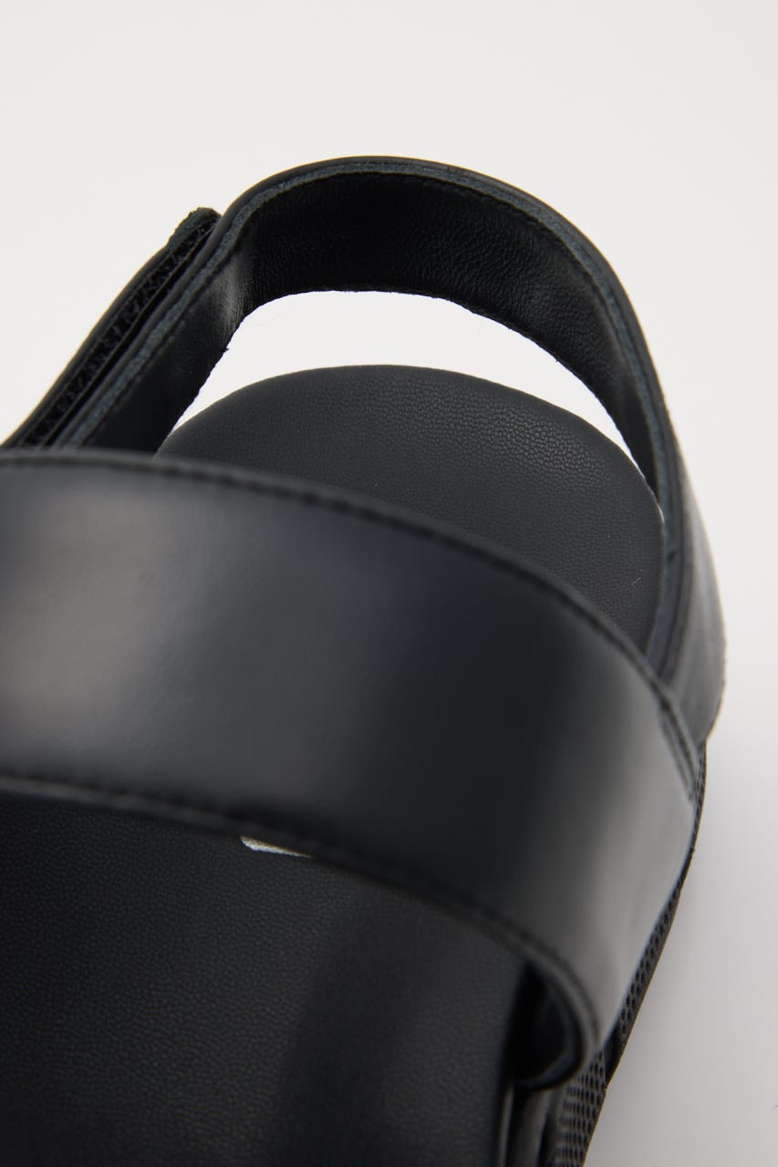 パーティクルズライトサンダル BLK 24.5cm