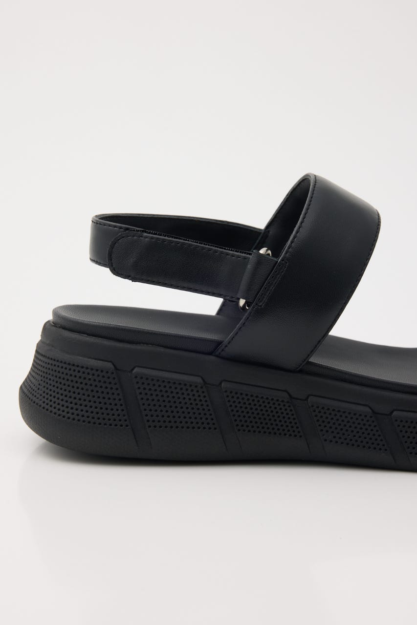 パーティクルズライトサンダル BLK 24.5cm