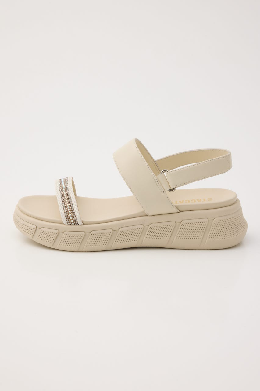 パーティクルズライトサンダル WHT 23.0cm