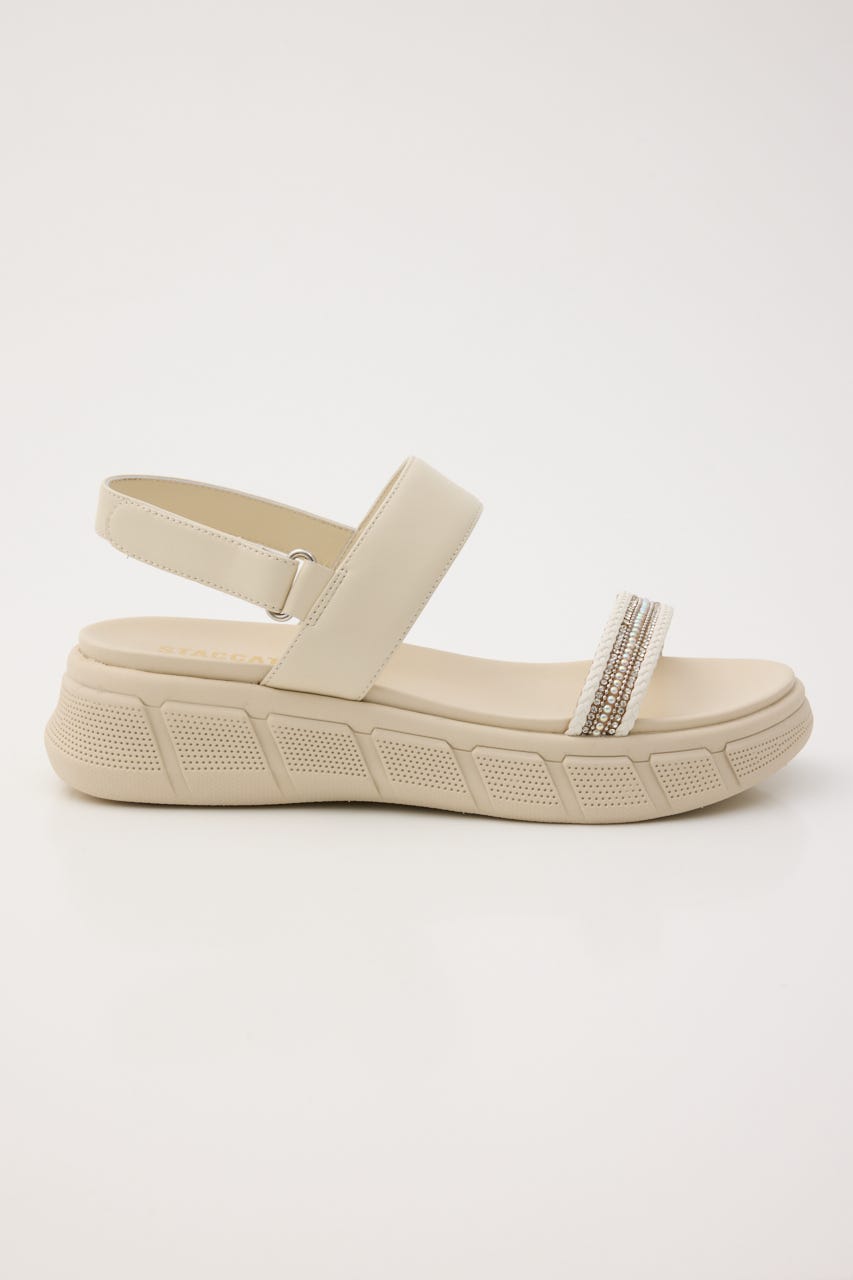 パーティクルズライトサンダル WHT 23.0cm