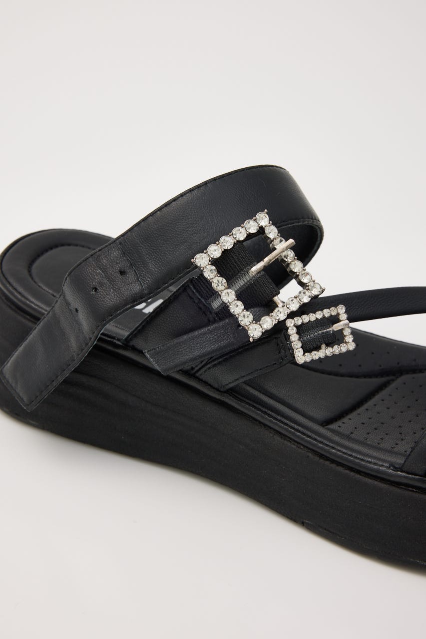 ピピソフティーコンフォートライトサンダル BLK 24.0cm