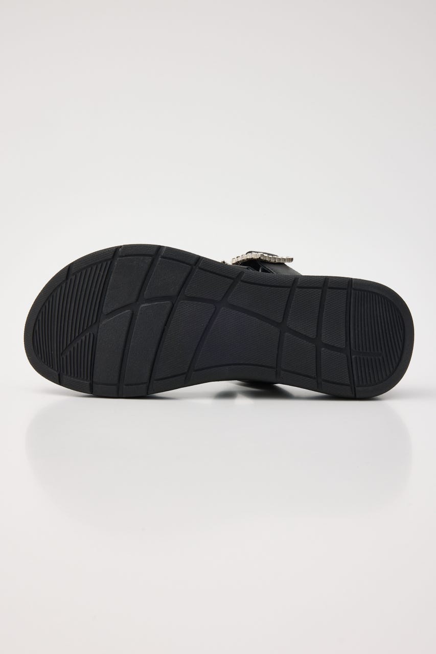 ピピソフティーコンフォートライトサンダル BLK 24.0cm