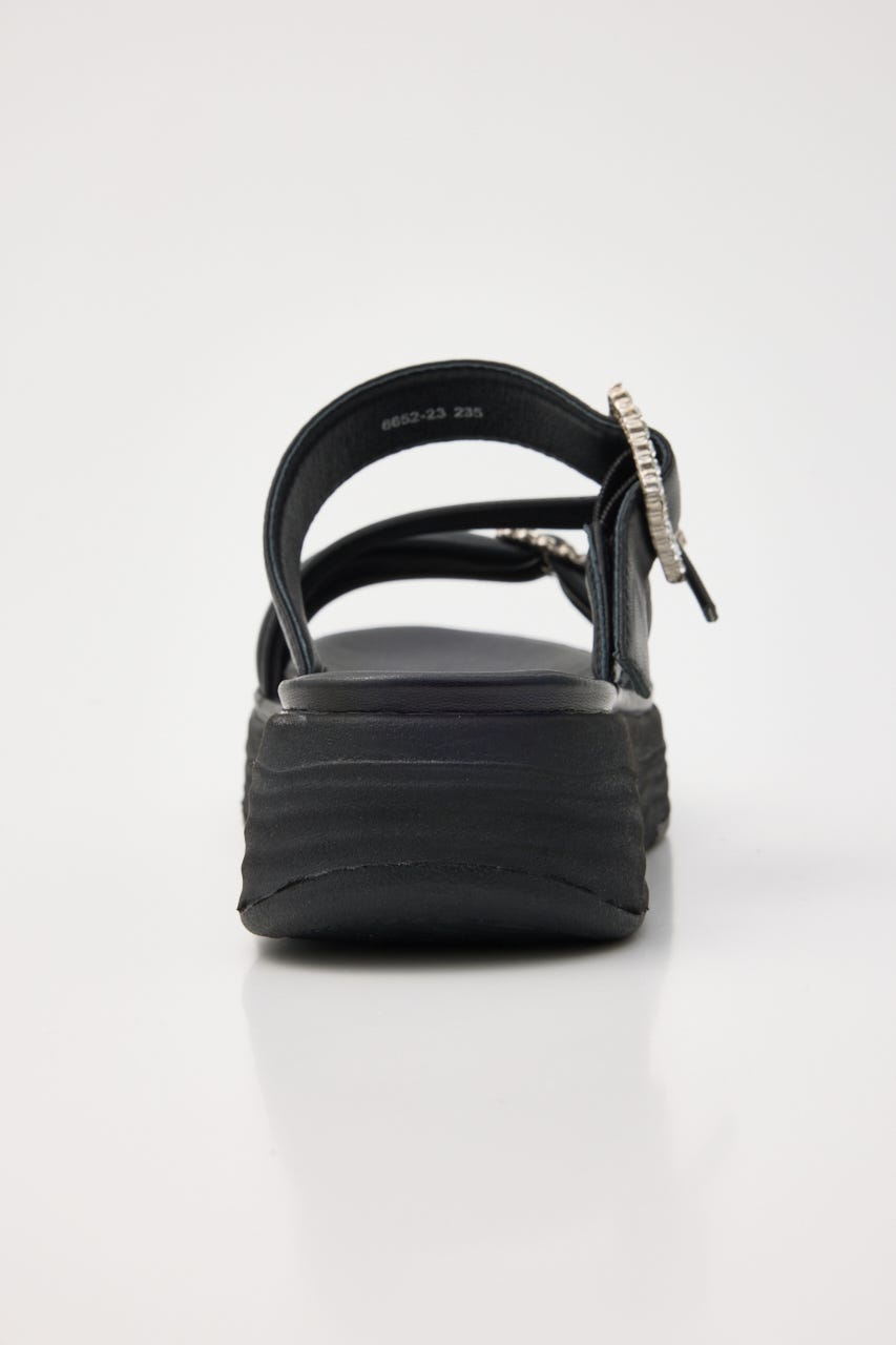 ピピソフティーコンフォートライトサンダル BLK 24.0cm