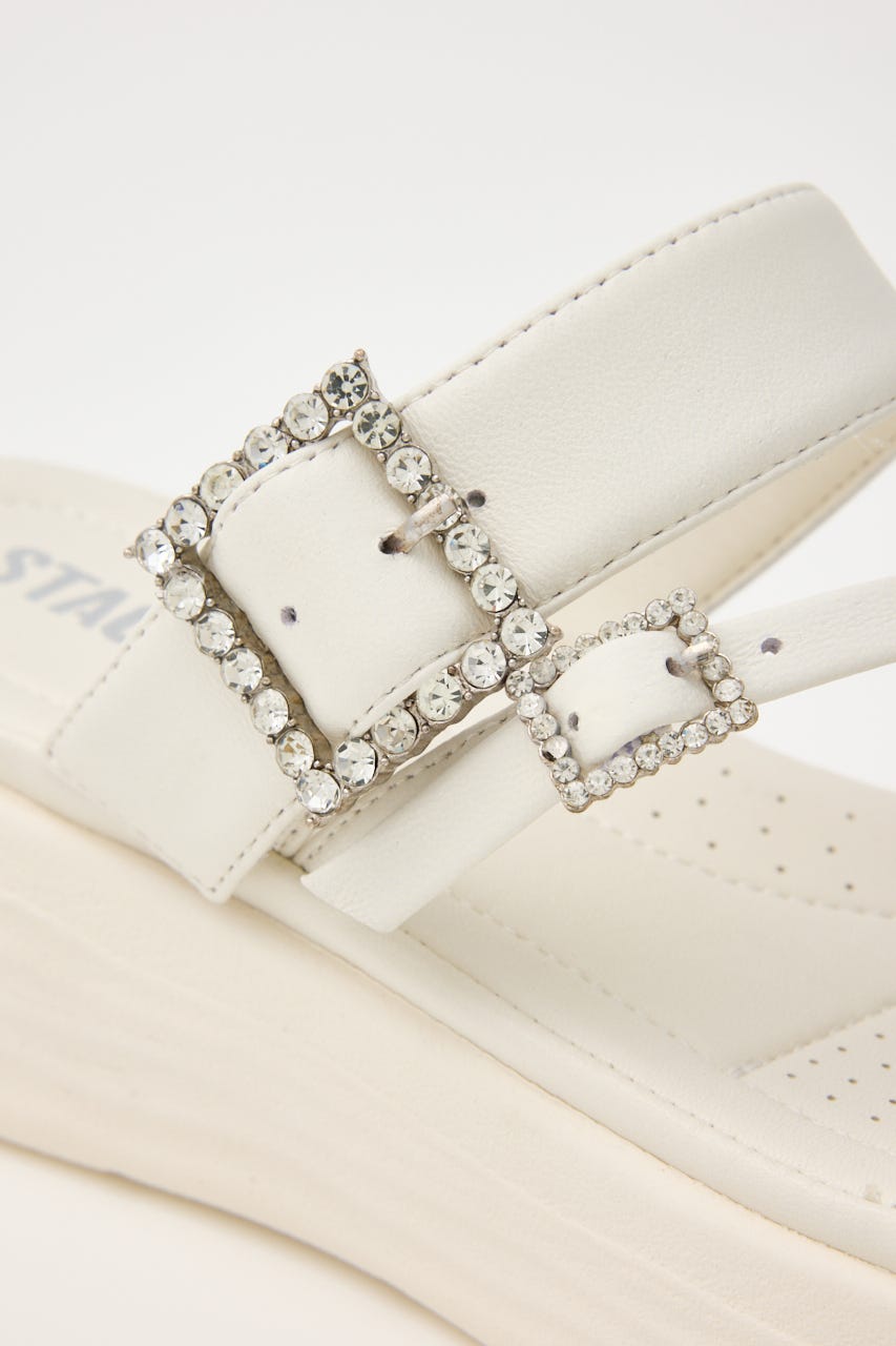 ピピソフティーコンフォートライトサンダル WHT 24.0cm