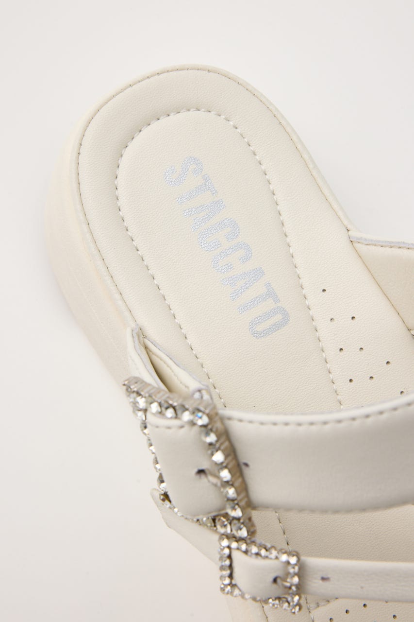 ピピソフティーコンフォートライトサンダル WHT 24.0cm