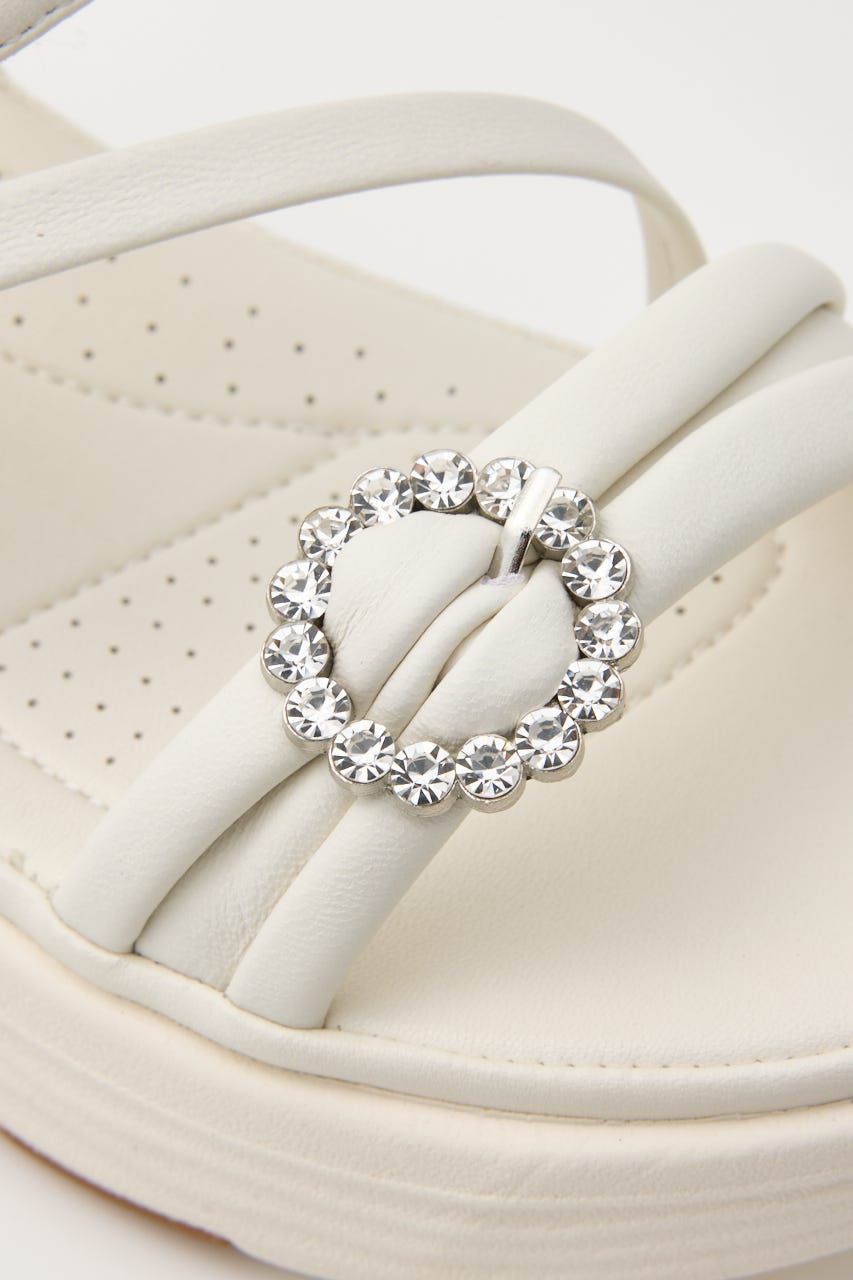 ピピソフティーコンフォートライトサンダル WHT 24.0cm