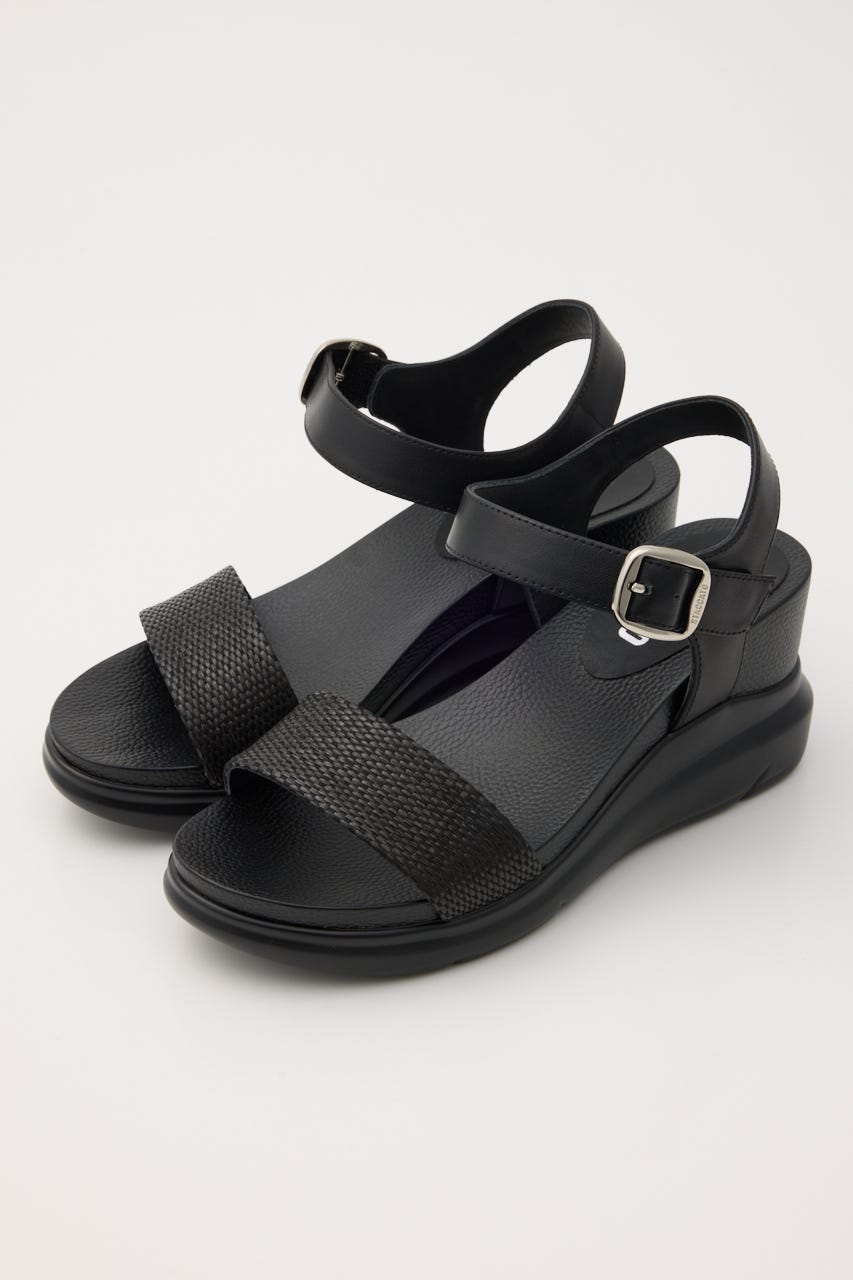 ロッキーライトウェイトサンダル BLK 24.0cm