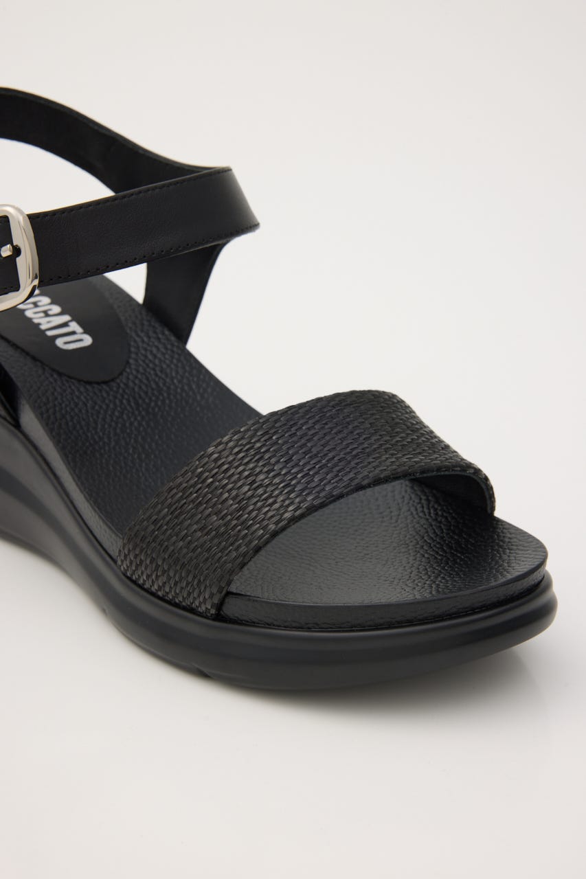 ロッキーライトウェイトサンダル BLK 24.0cm