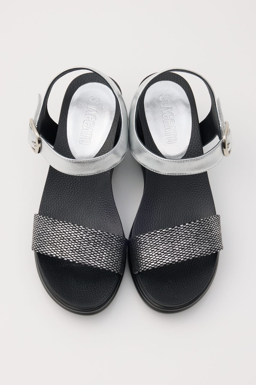 ロッキーライトウェイトサンダル SLV 23.0cm