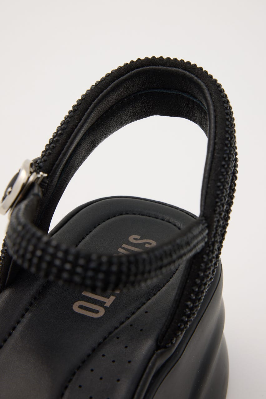 コスモパテッドソフティーコンフォートタンク BLK 24.5cm