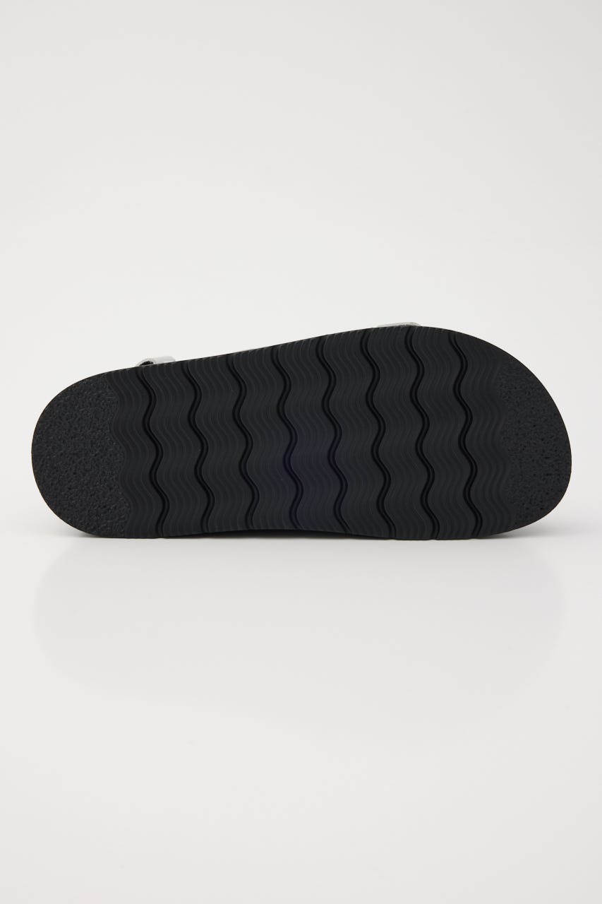 ロックライクプラットフォームサンダル SLV 23.0cm