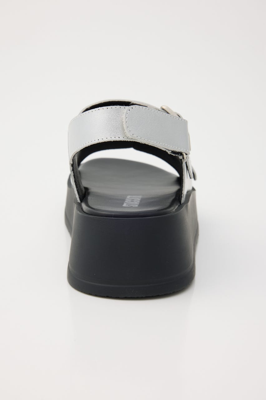 ロックライクプラットフォームサンダル SLV 23.0cm