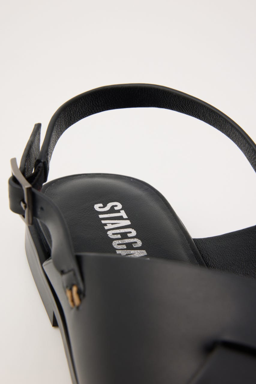 スクエアモードフラットティン BLK 24.0cm