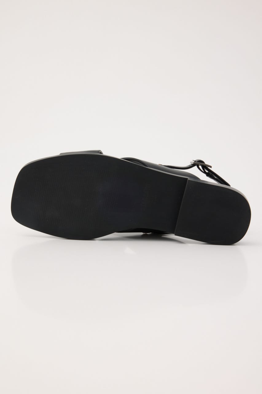 スクエアモードフラットティン BLK 24.0cm