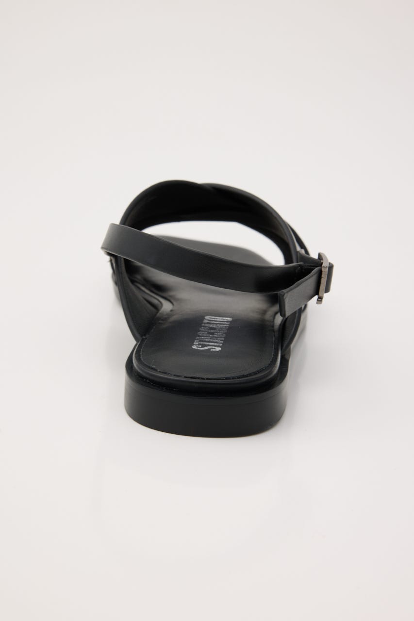 スクエアモードフラットティン BLK 24.0cm