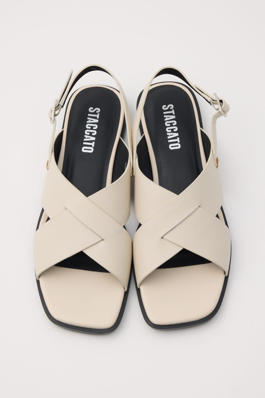 スクエアモードフラットティン WHT 23.5cm