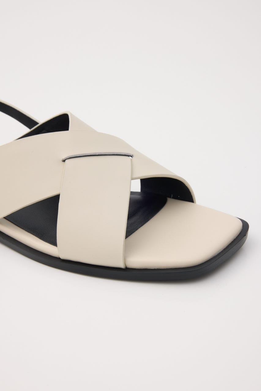 スクエアモードフラットティン WHT 23.5cm