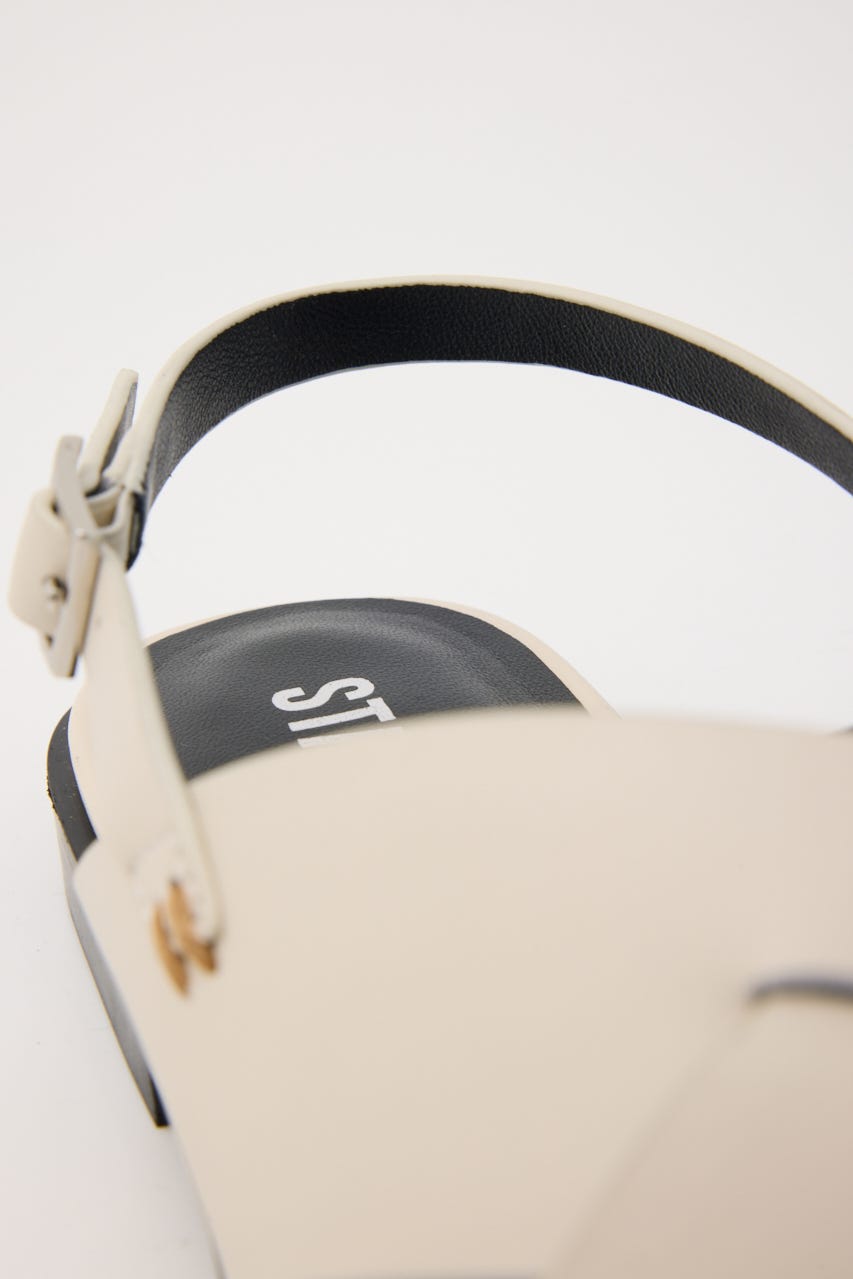 スクエアモードフラットティン WHT 23.5cm